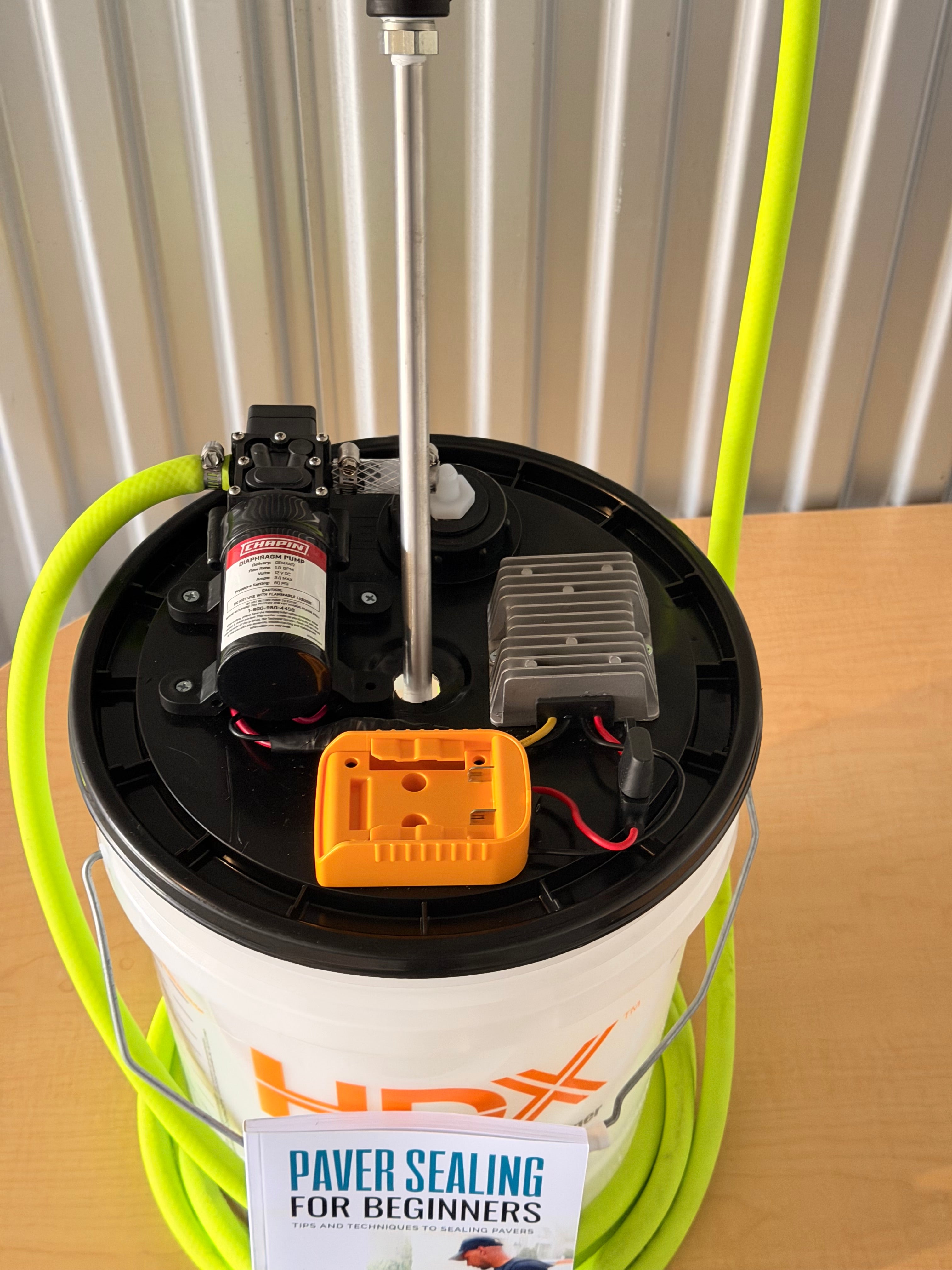 Paver Sealing Starter Pack- Lid Sprayer, Spray Wand and Paver Sealing Guide!