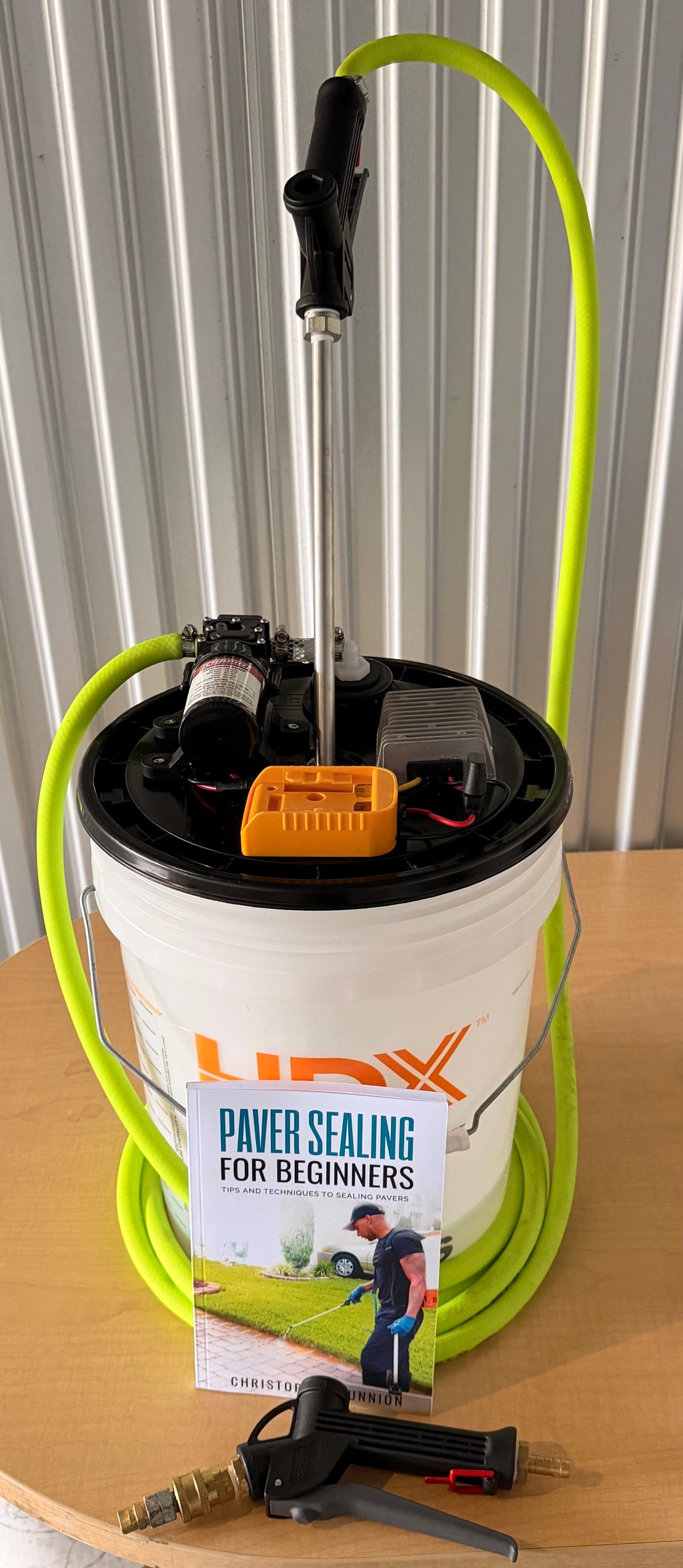 Paver Sealing Starter Pack- Lid Sprayer, Spray Wand and Paver Sealing Guide!